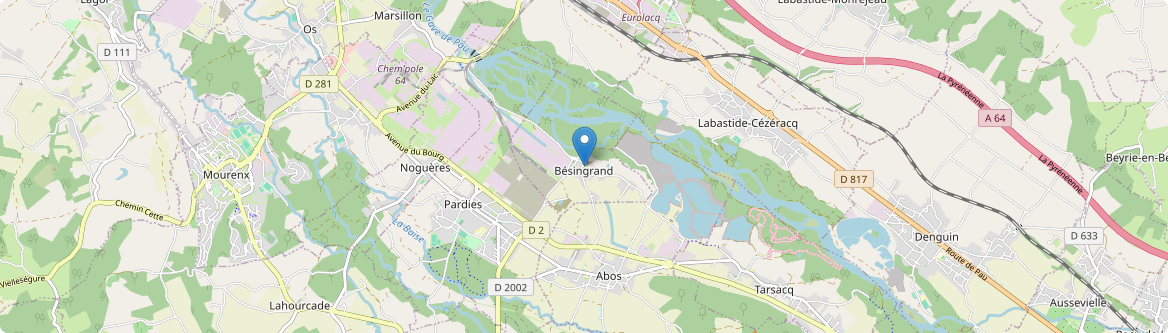 Bésingrand - Carte