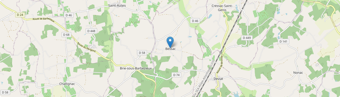 Bessac - Carte