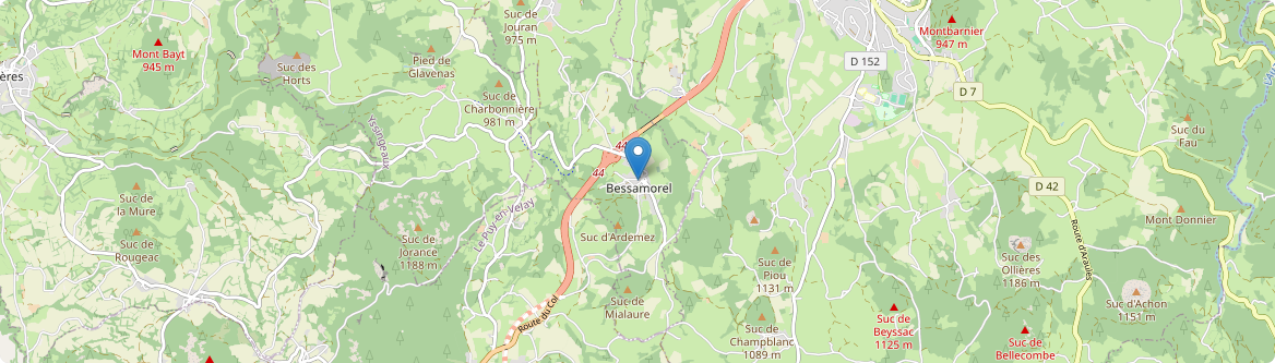 Bessamorel - Carte