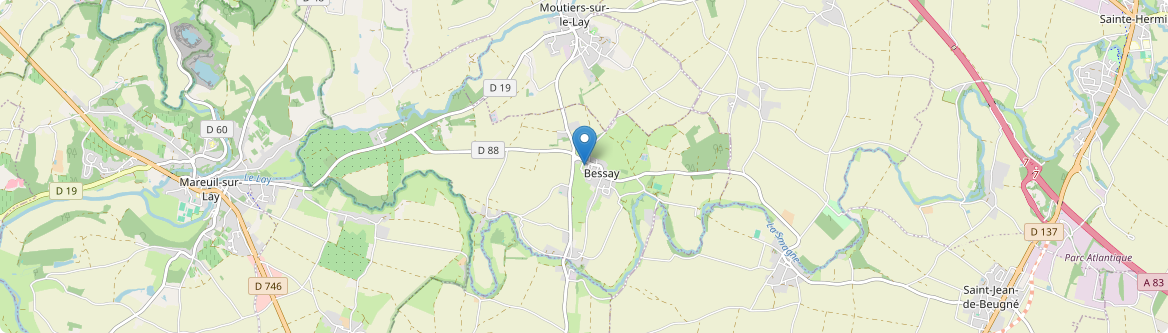 Bessay - Carte