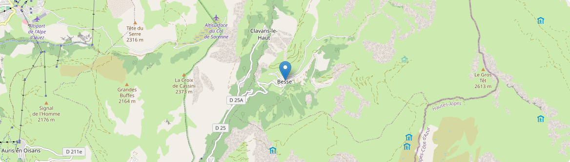 Besse - Carte