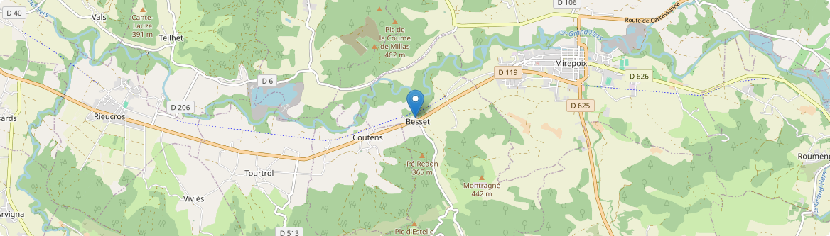 Besset - Carte
