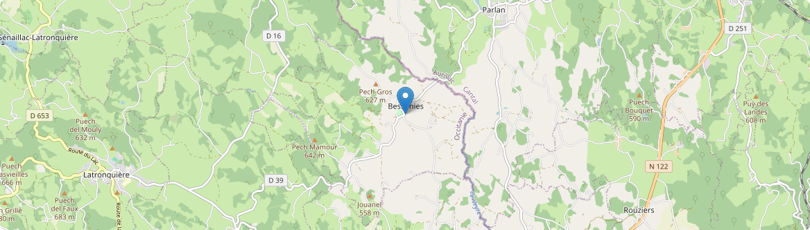 Bessonies - Carte