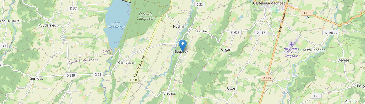 Betpouy - Carte