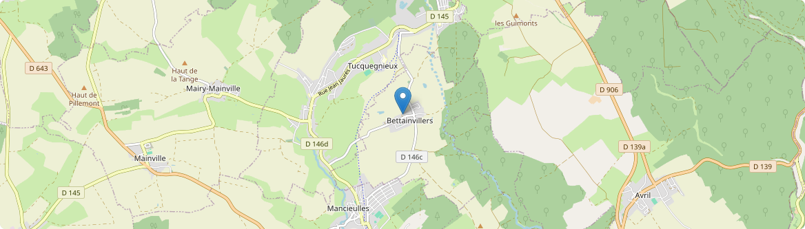 Bettainvillers - Carte