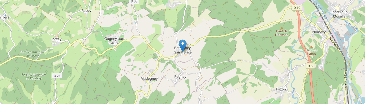 Bettegney-Saint-Brice - Carte
