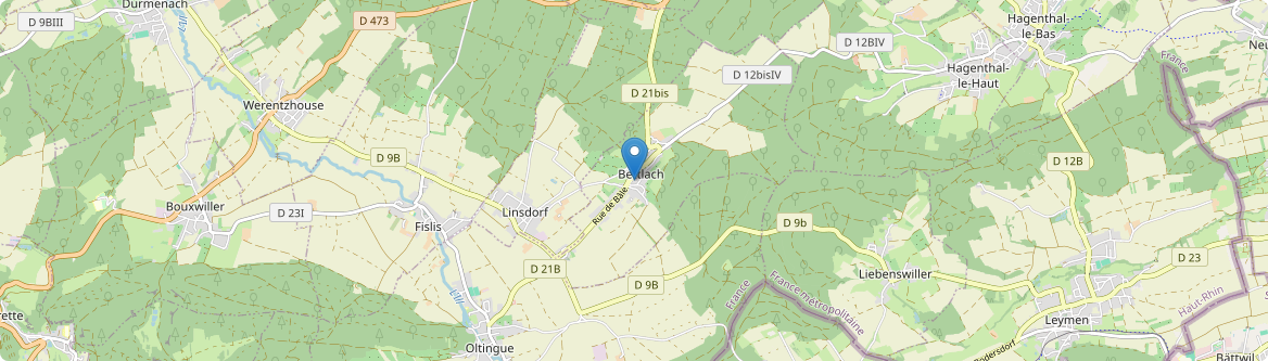 Bettlach - Carte
