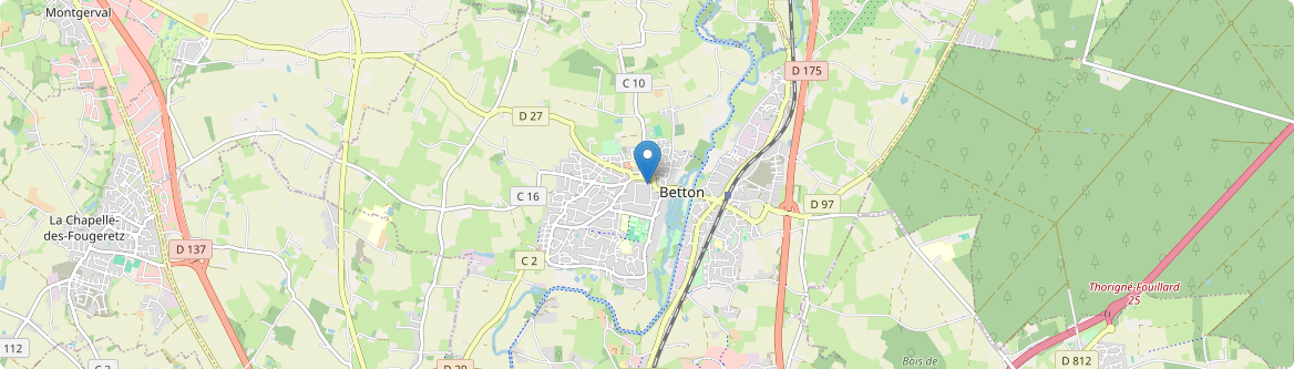 Betton - Carte