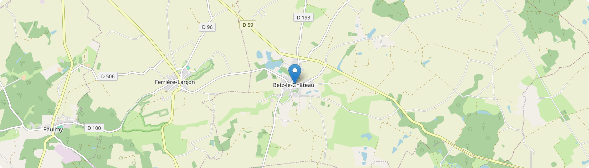 Betz-le-Château - Carte