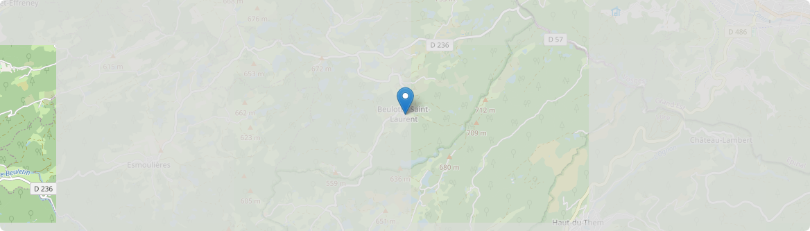 Beulotte-Saint-Laurent - Carte