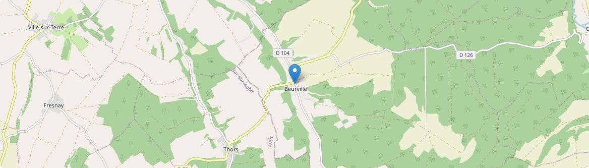 Beurville - Carte