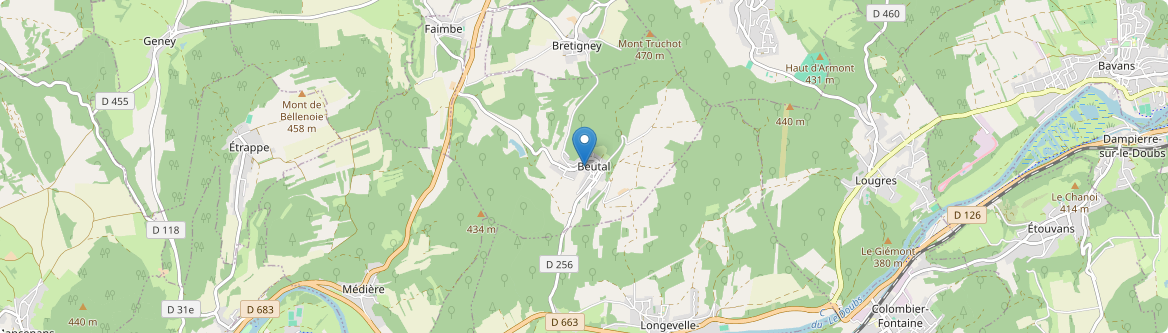Beutal - Carte