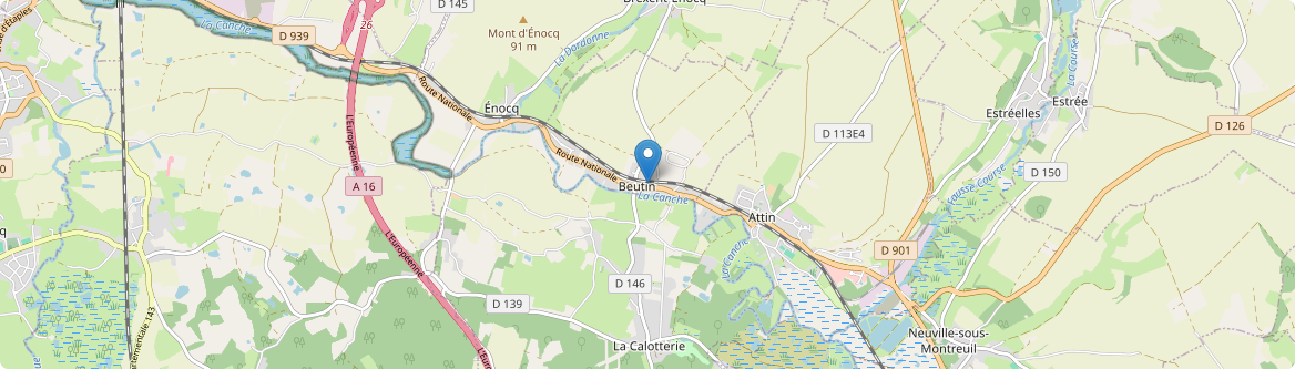 Beutin - Carte