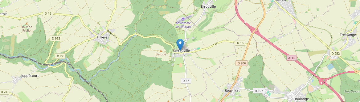 Beuvillers - Carte