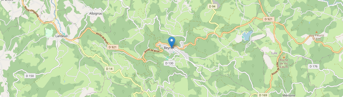 Beynat - Carte
