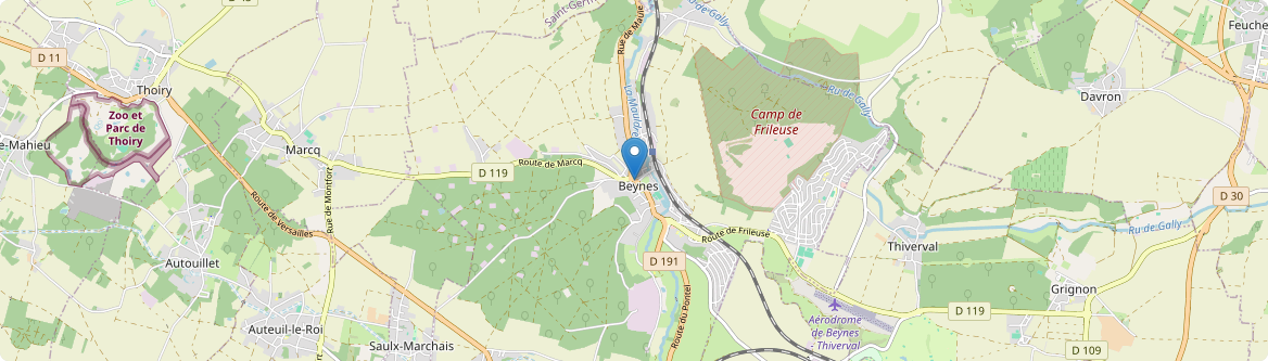 Beynes - Carte