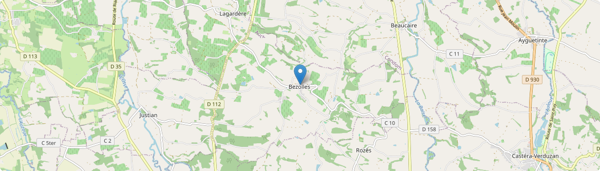 Bezolles - Carte