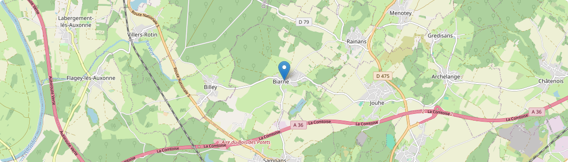 Biarne - Carte