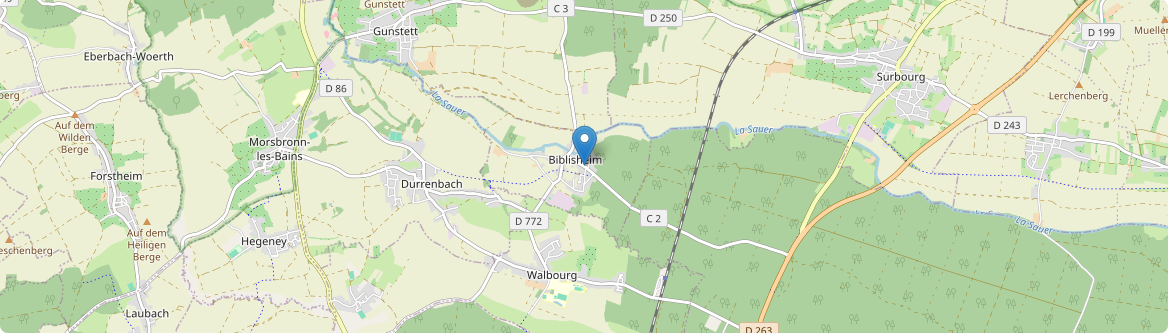 Biblisheim - Carte