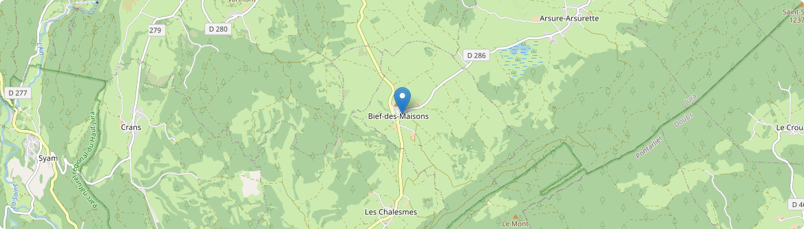 Bief-des-Maisons - Carte