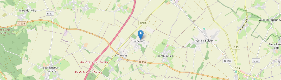 Biencourt - Carte