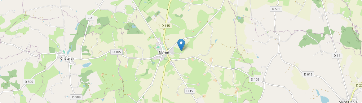 Bierné-les-Villages - Carte