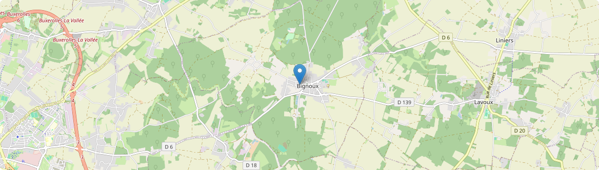 Bignoux - Carte