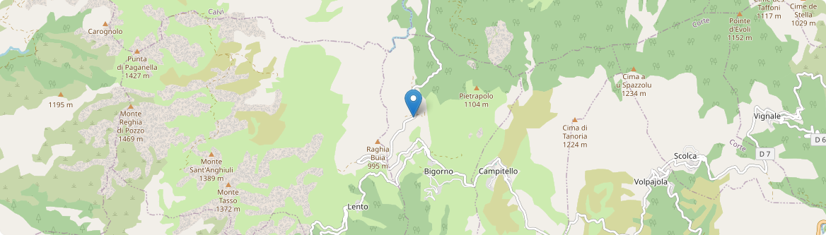 Bigorno - Carte