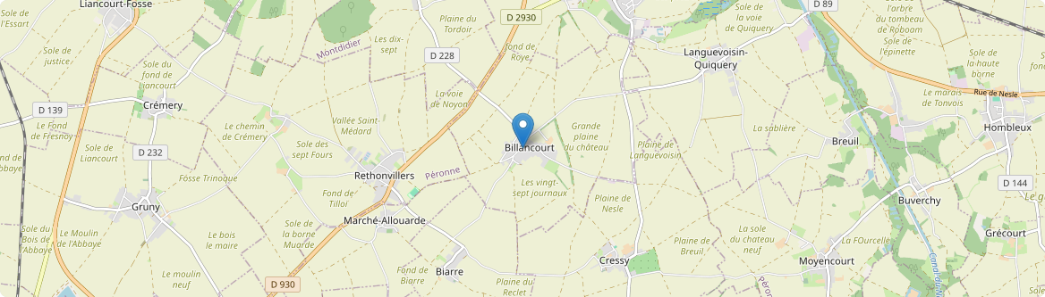 Billancourt - Carte
