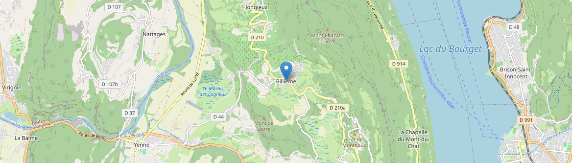 Billième - Carte