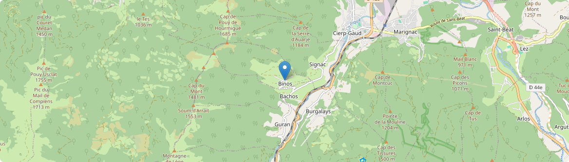 Binos - Carte