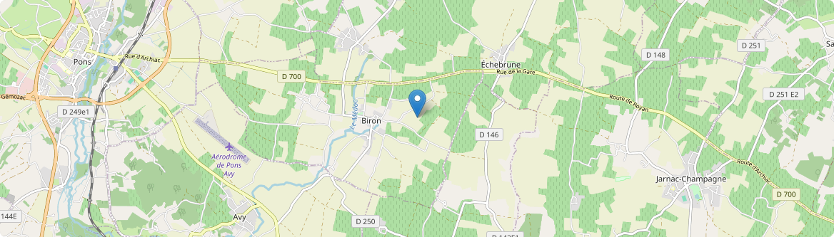 Biron - Carte