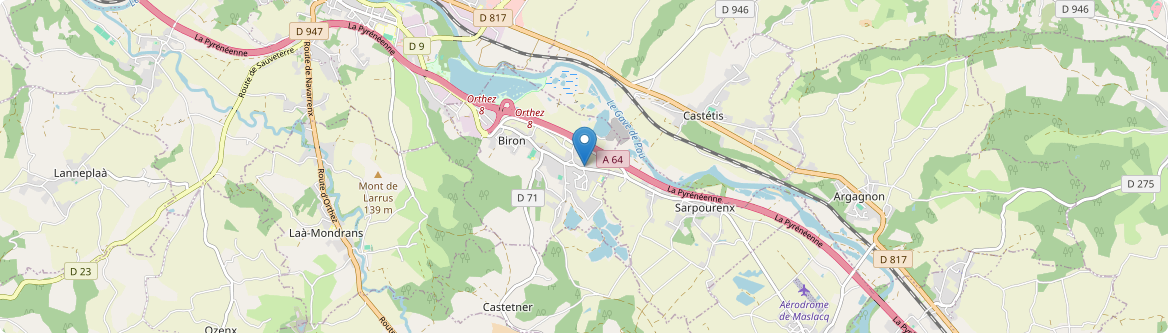 Biron - Carte