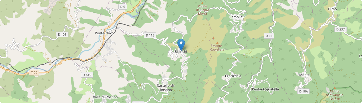 Bisinchi - Carte