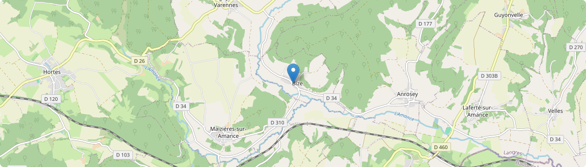 Bize - Carte