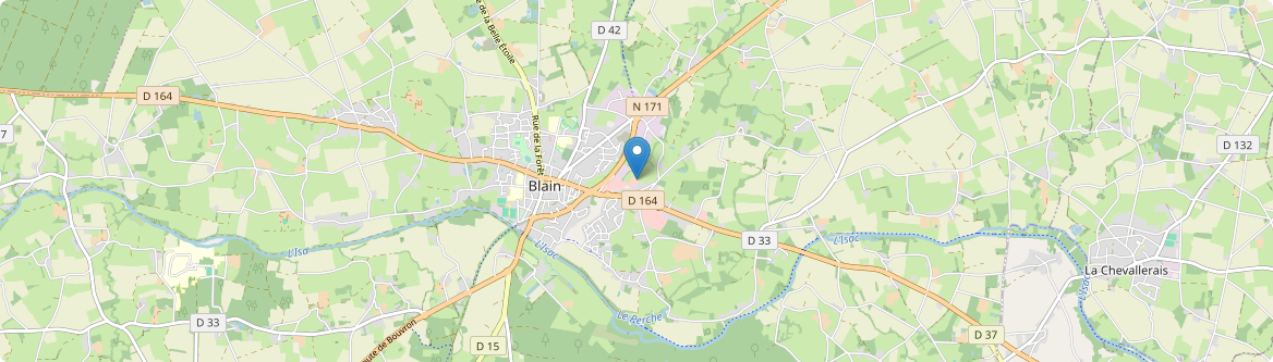 Blain - Carte
