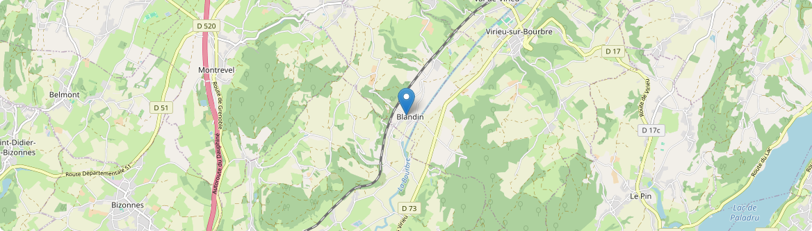 Blandin - Carte