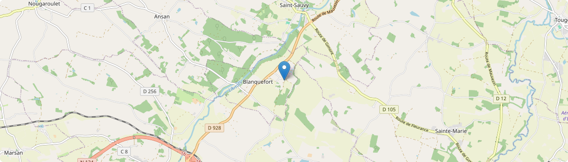 Blanquefort - Carte