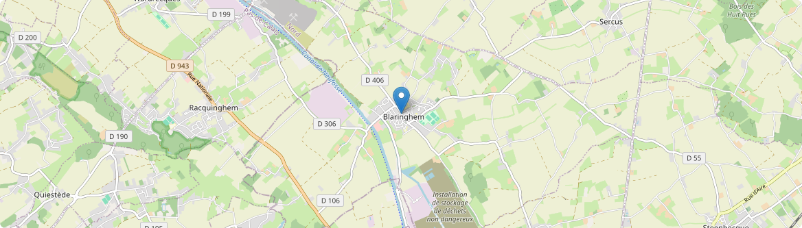 Blaringhem - Carte