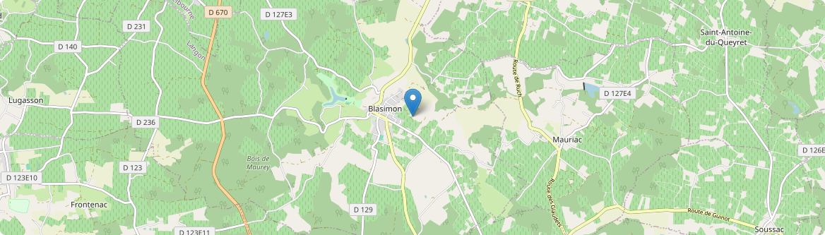 Blasimon - Carte