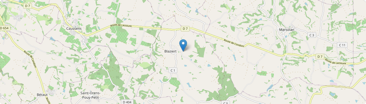 Blaziert - Carte