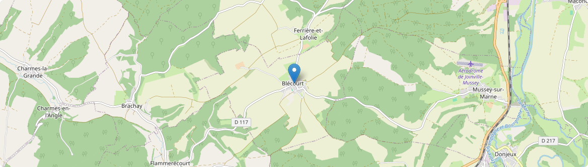 Blécourt - Carte