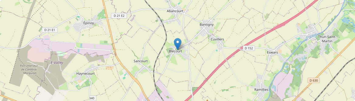 Blécourt - Carte
