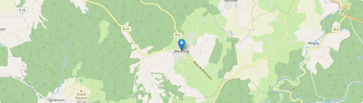 Bleurville - Carte