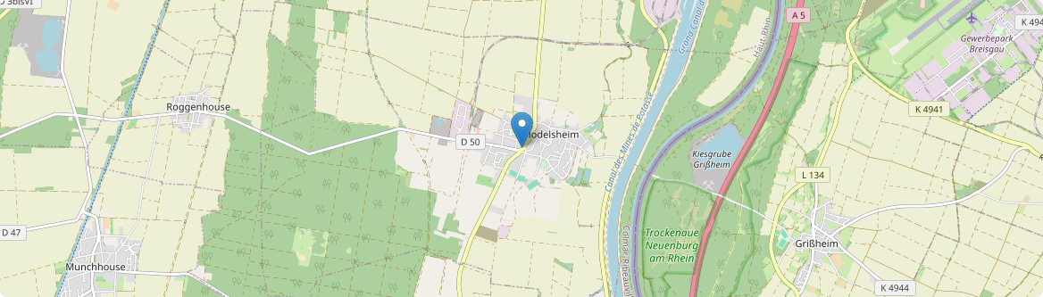 Blodelsheim - Carte