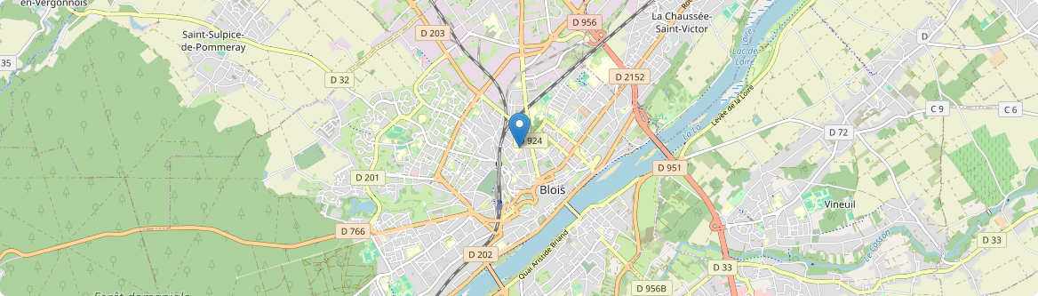 Blois - Carte