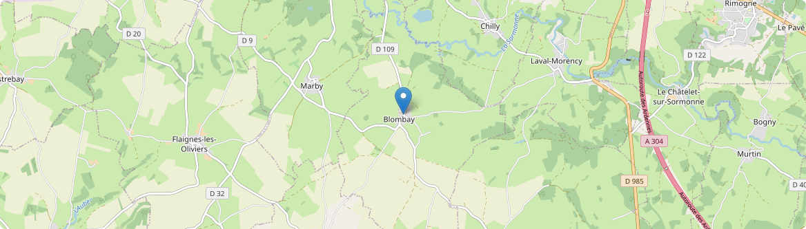 Blombay - Carte