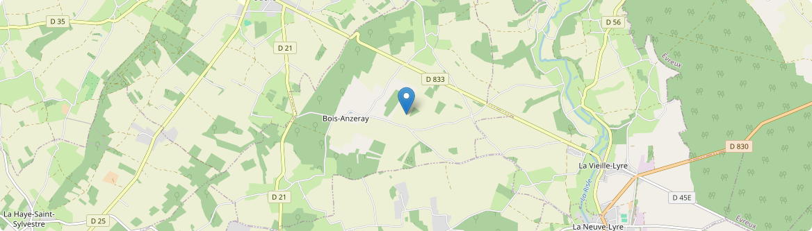 Bois-Anzeray - Carte