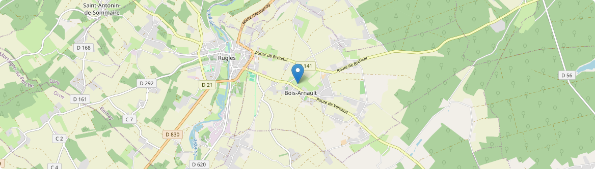 Bois-Arnault - Carte