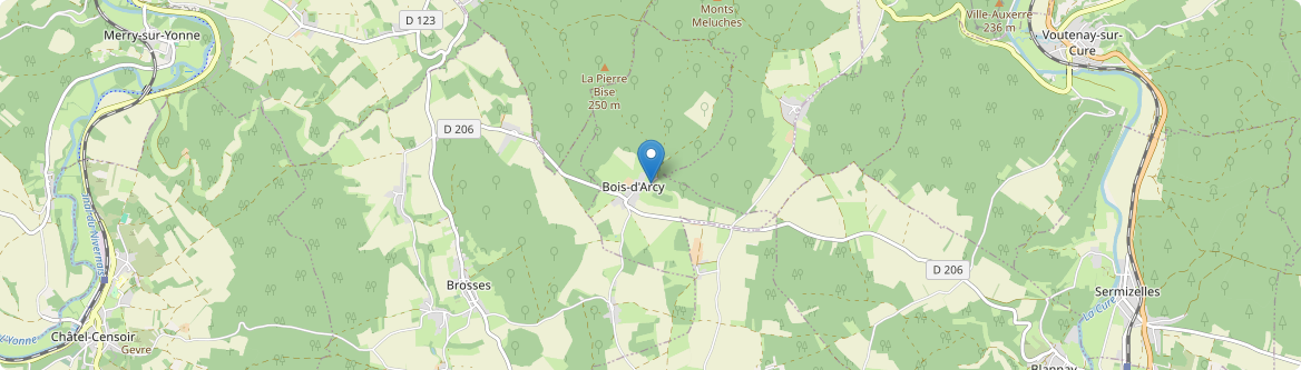 Bois-d'Arcy - Carte